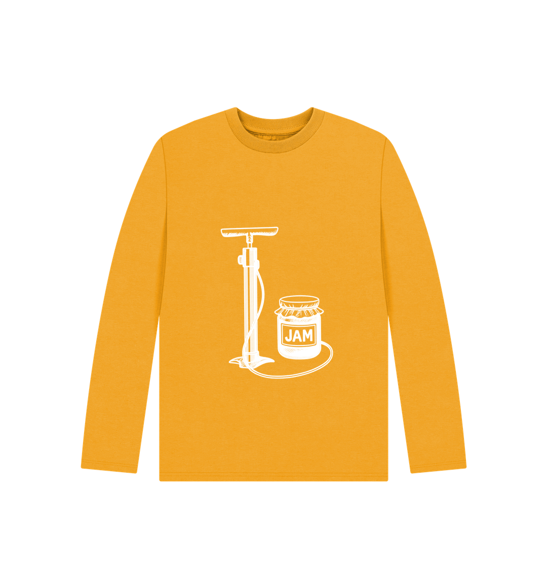 Mustard Printed Kids T-Shirt