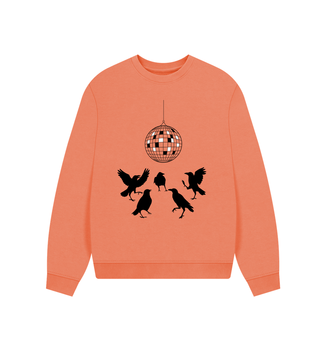 Apricot Printed Sweater