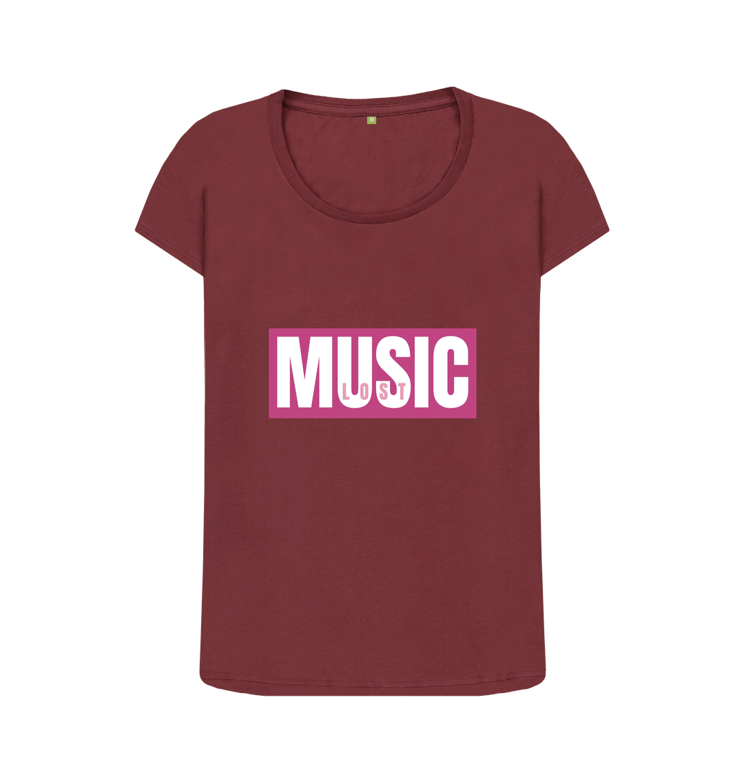 Red Wine Printed T-shirt