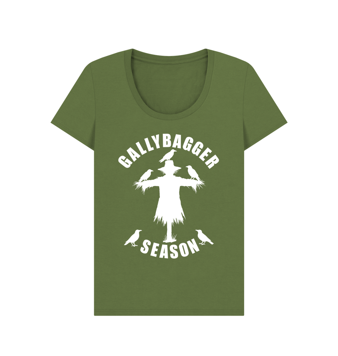 Khaki Printed T-shirt Front