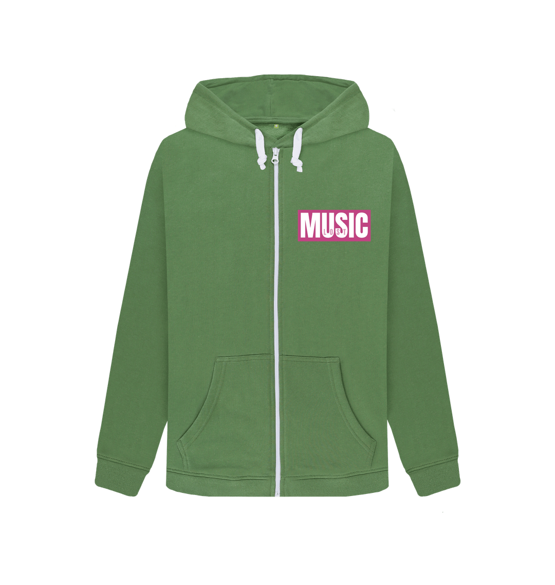 Sage Green Zip hoody