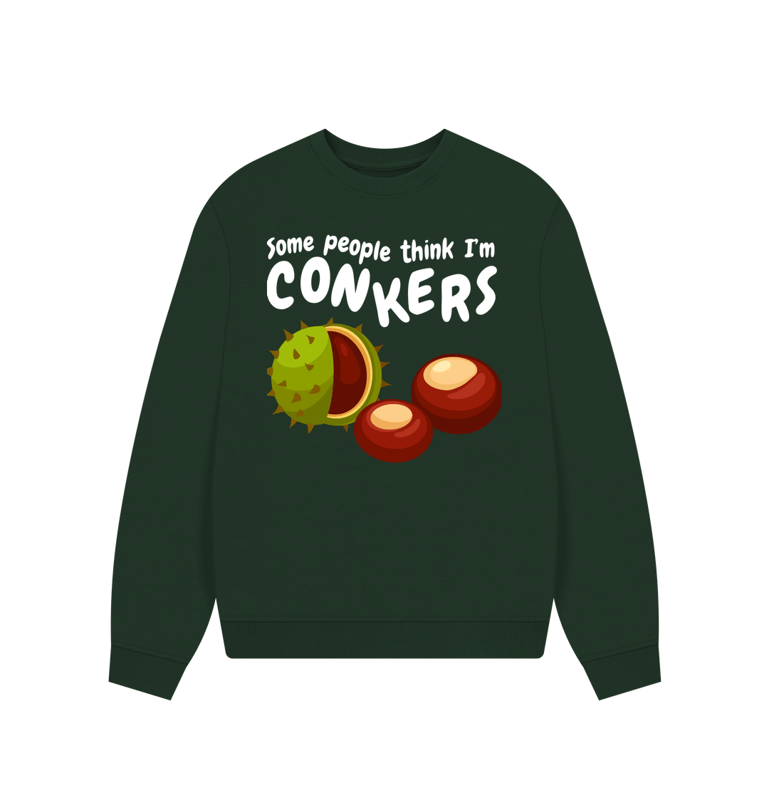 Evergreen Printed Sweater Front