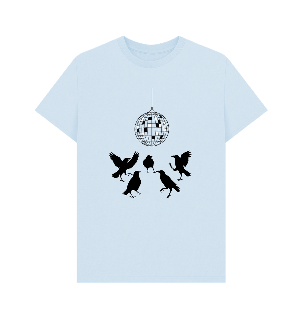 Sky Blue Printed T-shirt