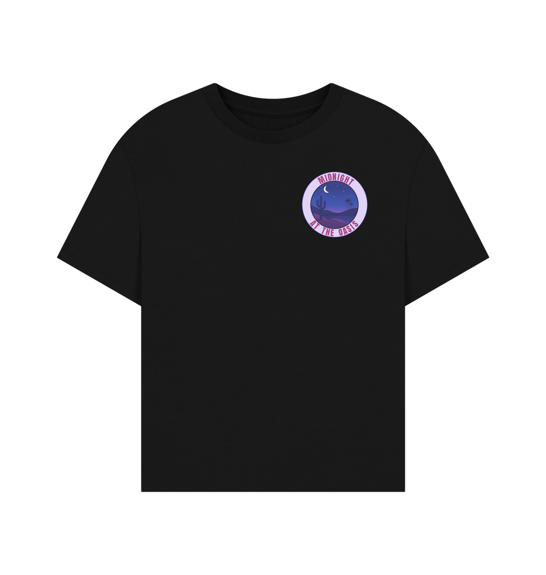 Black Printed T-shirt