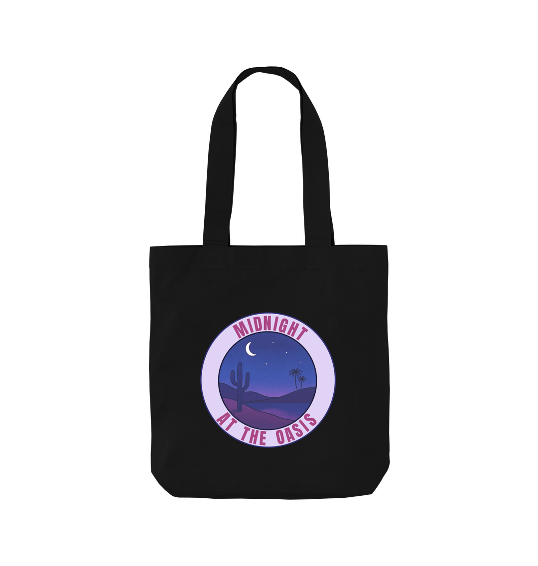 Black Printed Bag