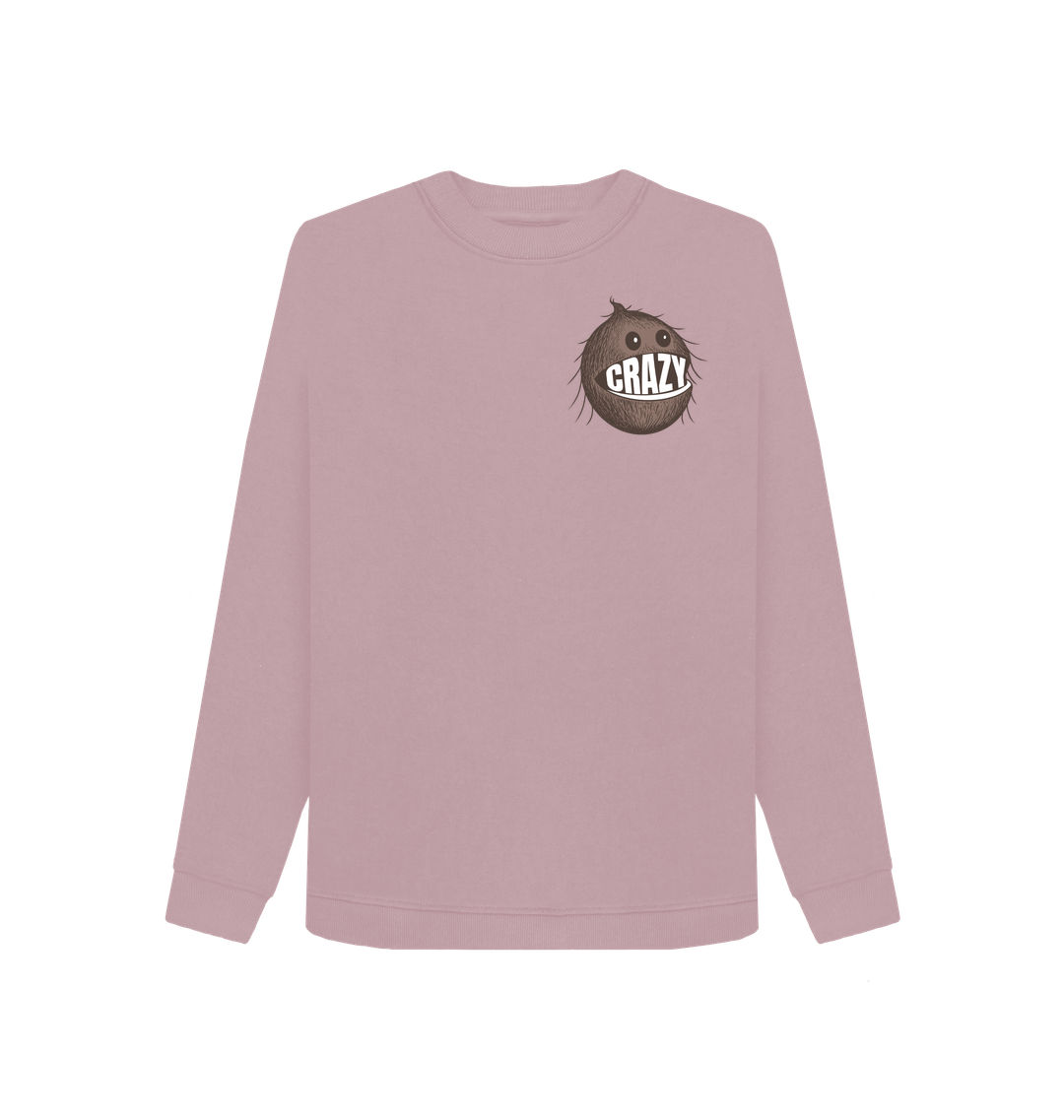 Mauve Printed Sweater
