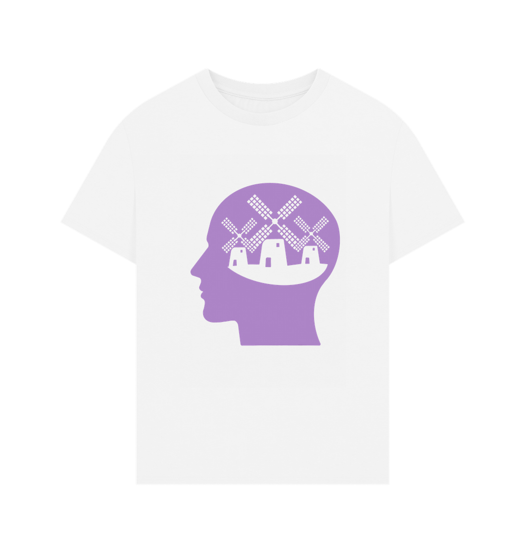 White Printed T-shirt