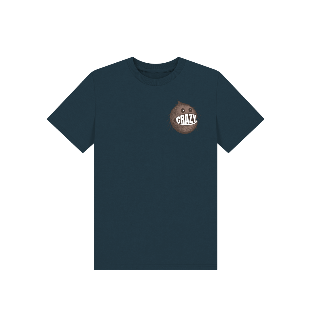 Denim Blue Printed Kids T-Shirt