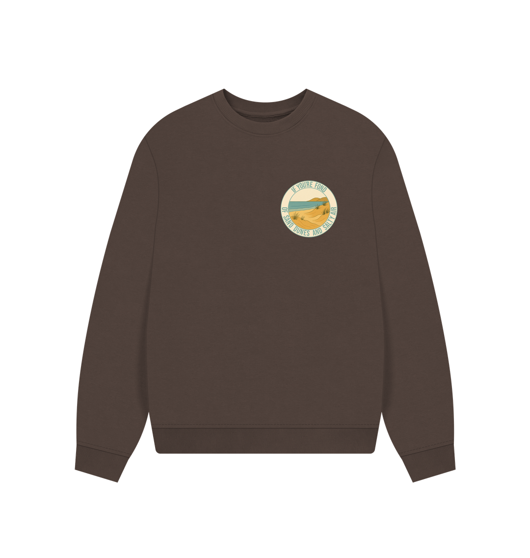 Chocolate Printed Sweater