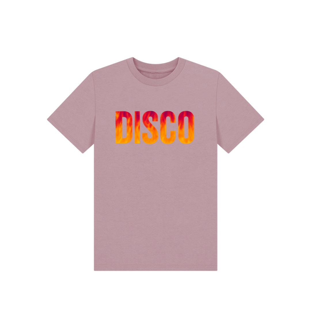 Mauve Printed Kids T-Shirt