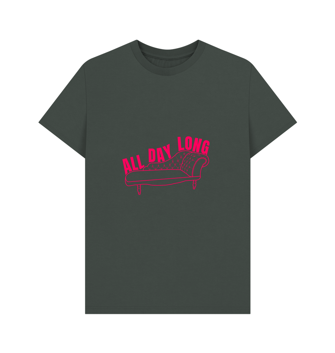 Dark Grey Printed T-shirt