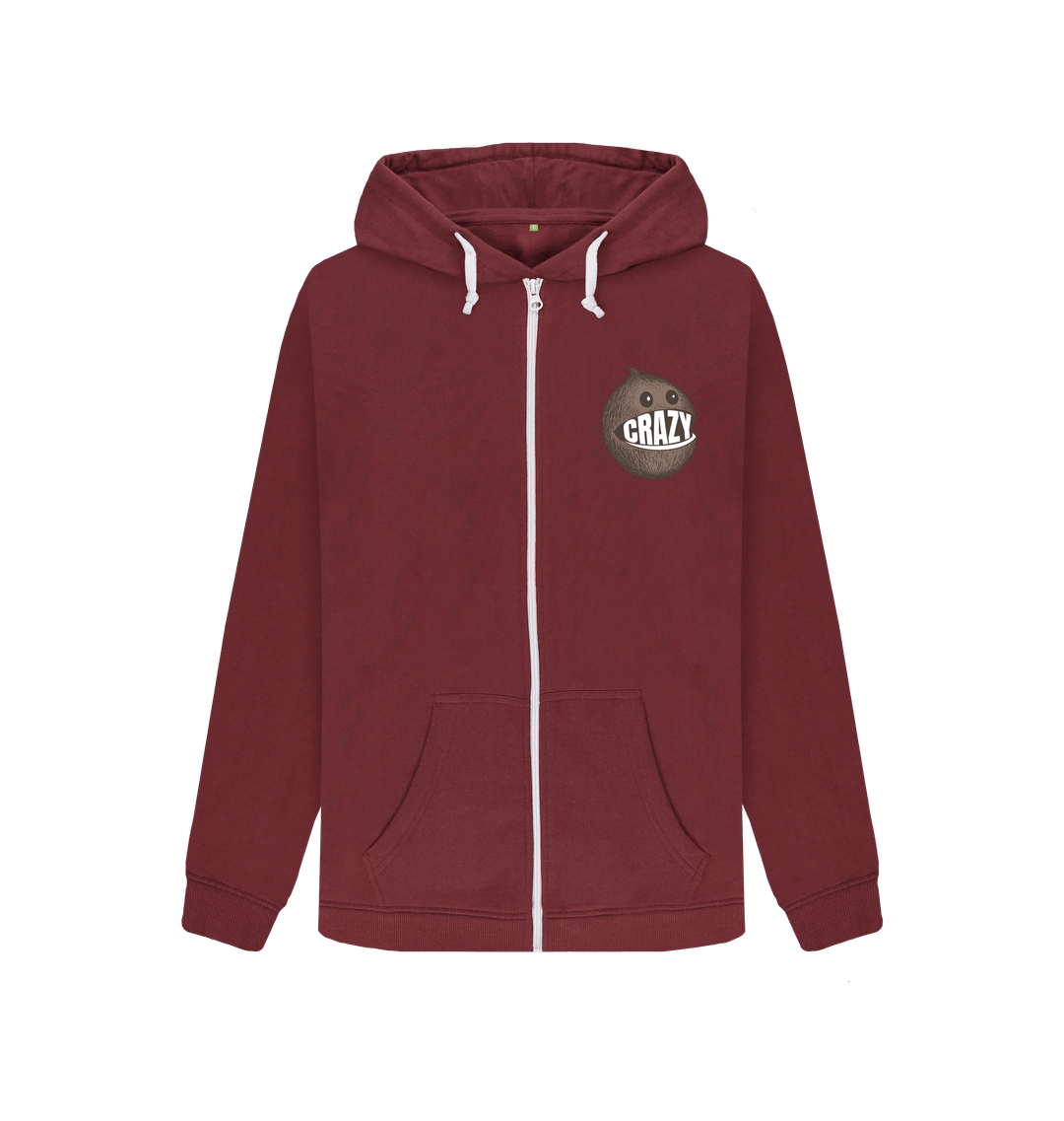 Red Wine Zip hoody