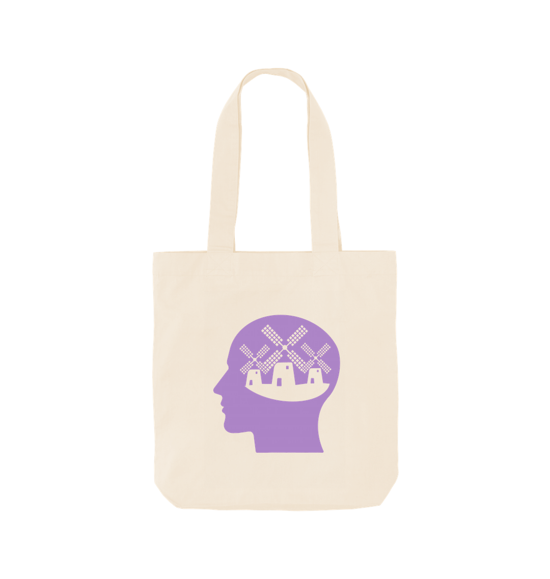 Natural Printed Bag