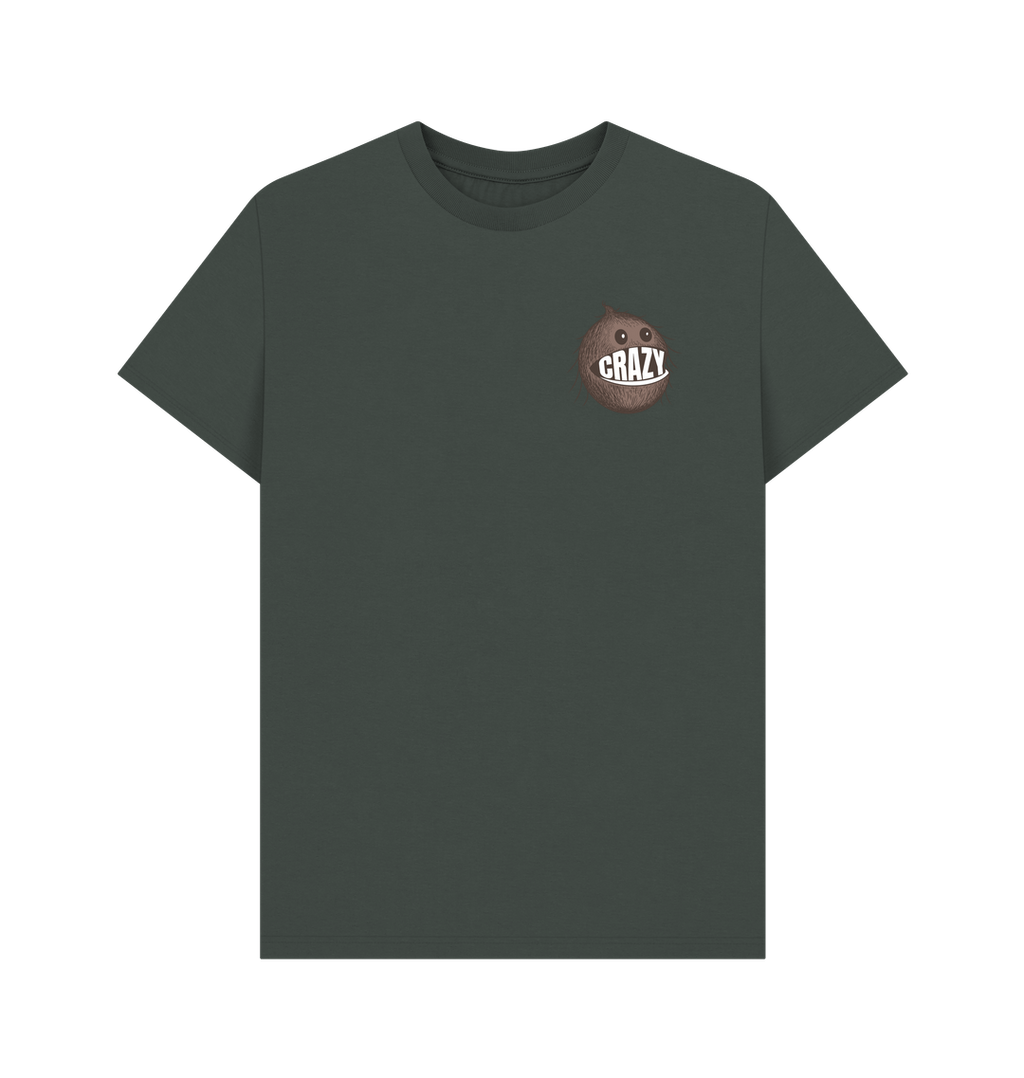 Dark Grey Printed T-shirt Front