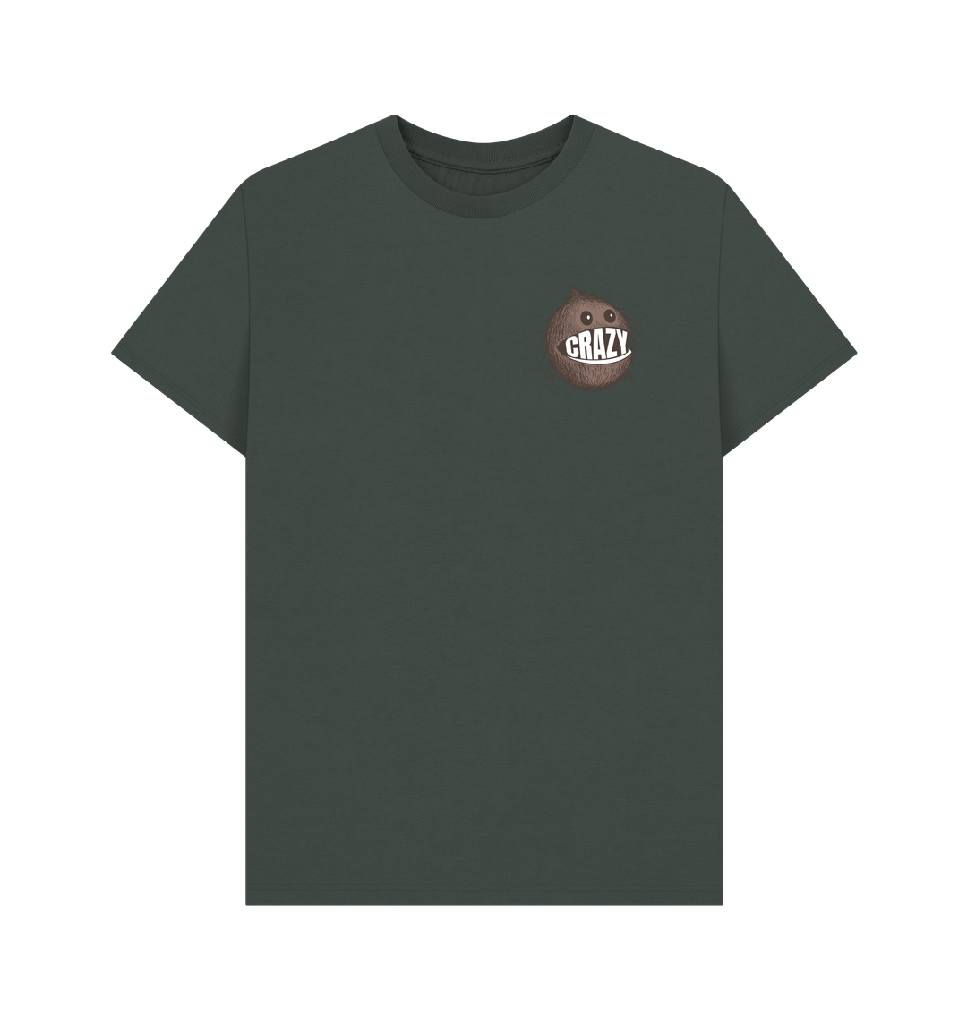 Dark Grey Printed T-shirt Front