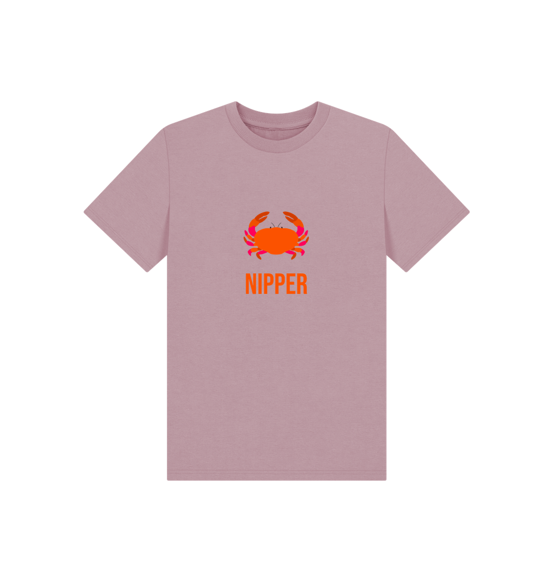 Mauve Printed Kids T-Shirt