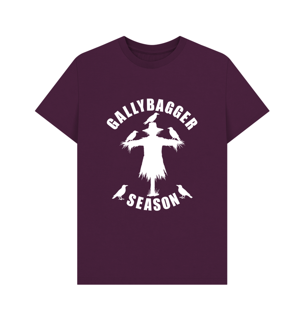 Purple Printed T-shirt Front