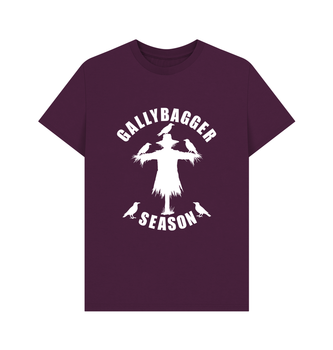 Purple Printed T-shirt Front