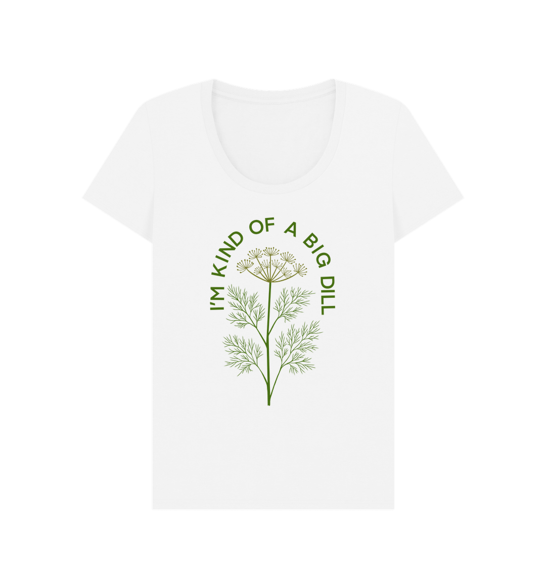 White Printed T-shirt Front