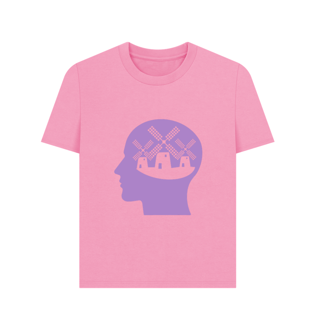 Rose Pink Printed T-shirt