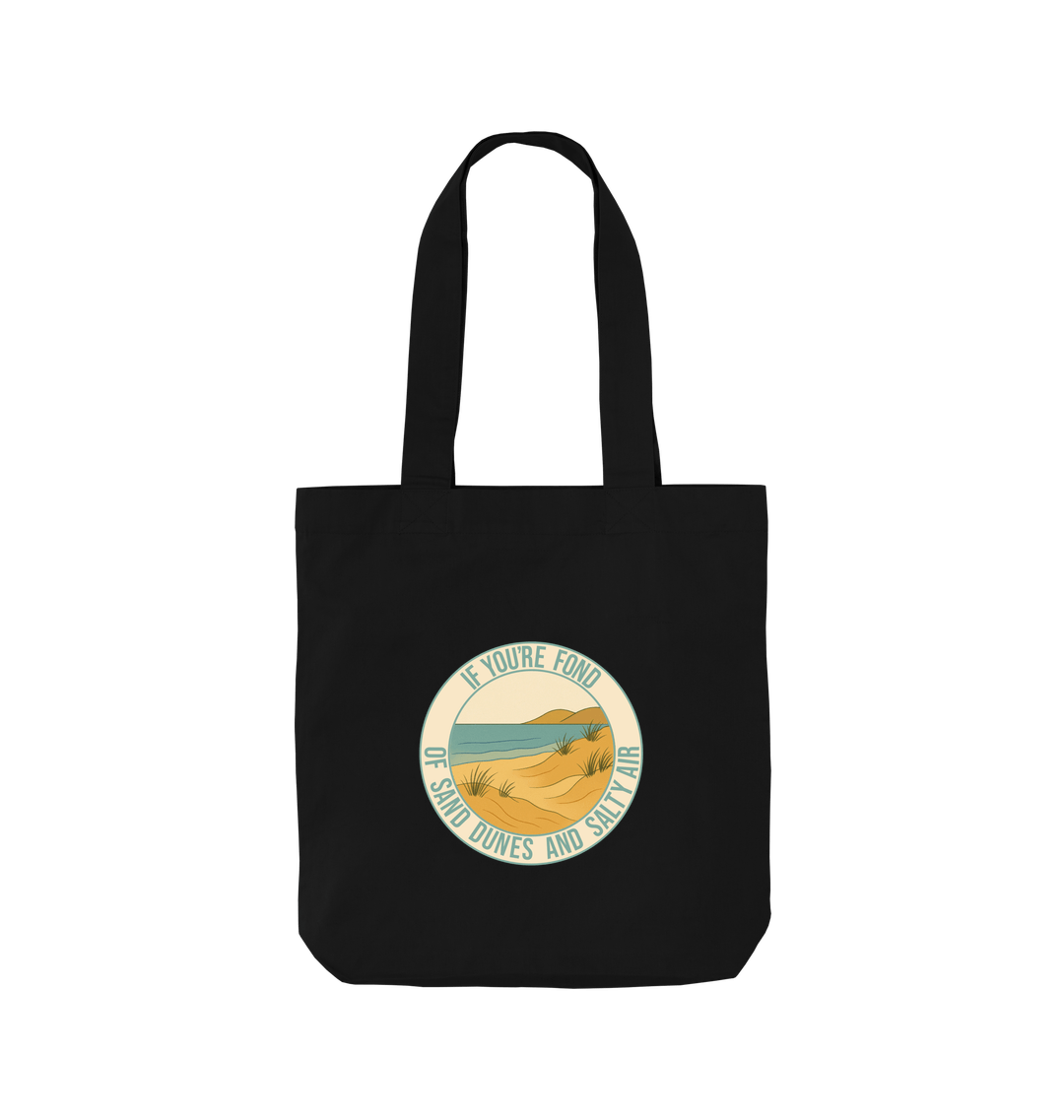 Black Printed Bag