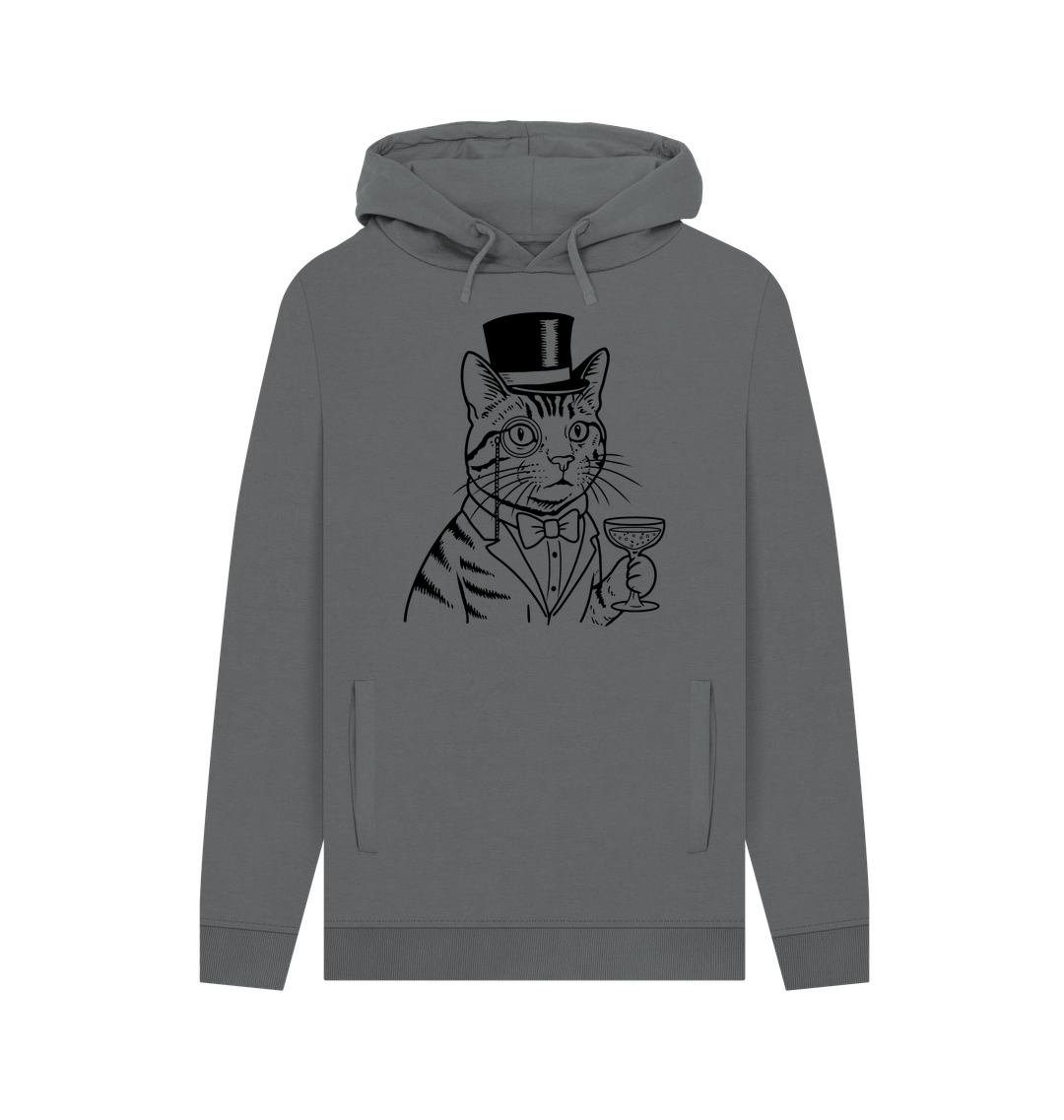 Slate Grey Printed Hoody