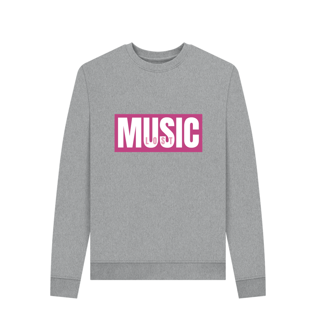 Light Heather Printed Sweater