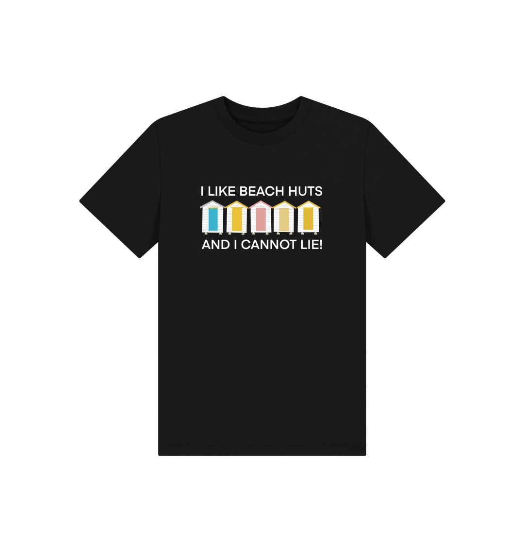 Black Printed Kids T-Shirt