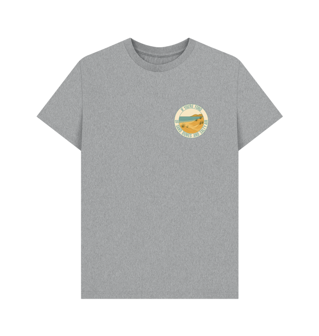 Athletic Grey Printed T-shirt