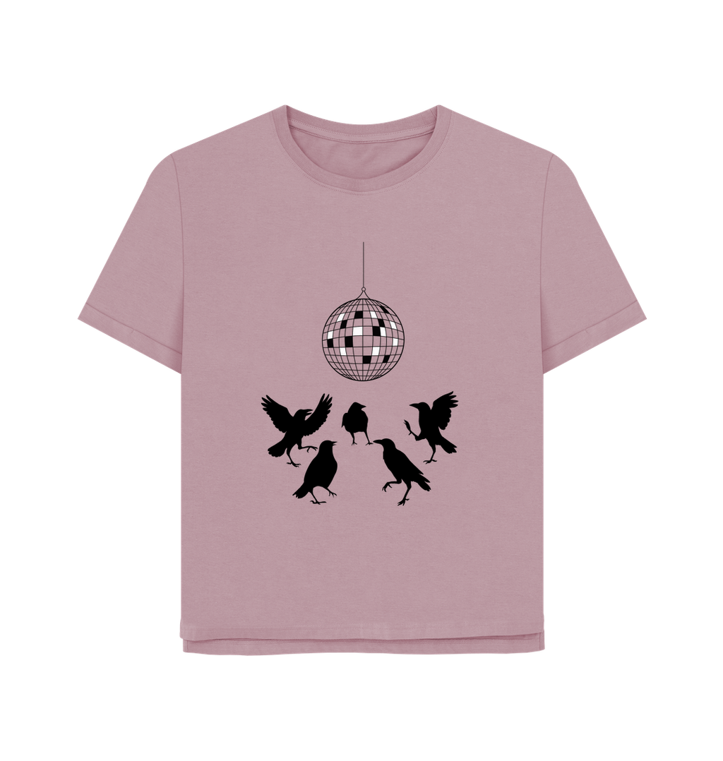 Mauve Printed T-shirt