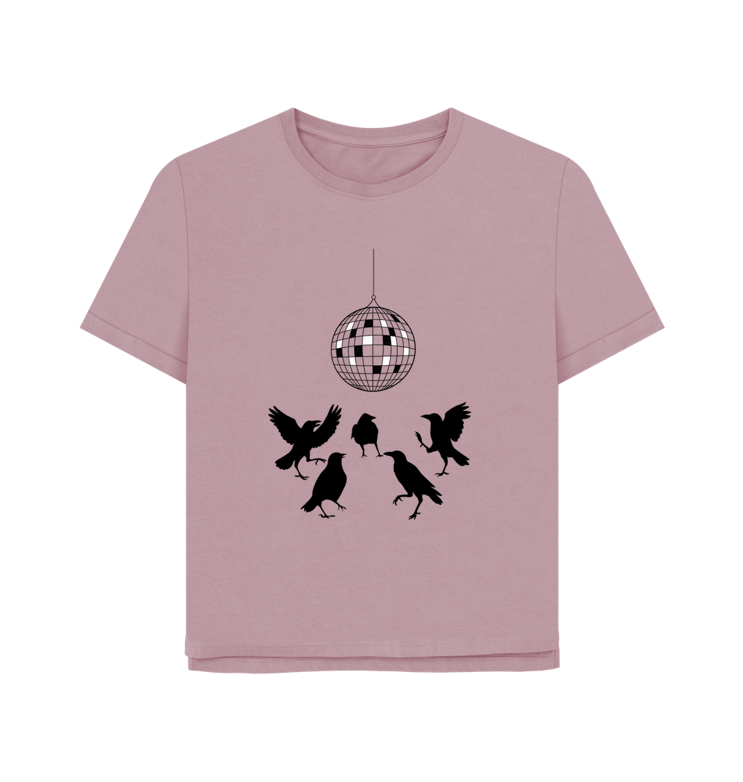Mauve Printed T-shirt