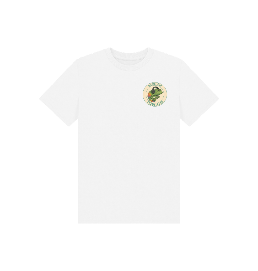 White Printed Kids T-Shirt