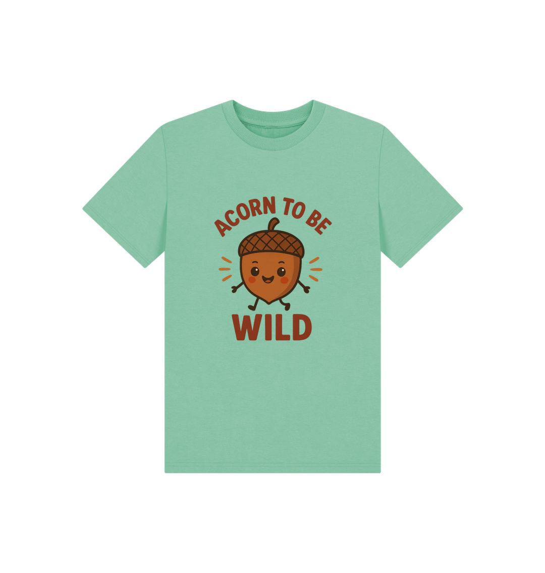 Peppermint Printed Kids T-Shirt Front