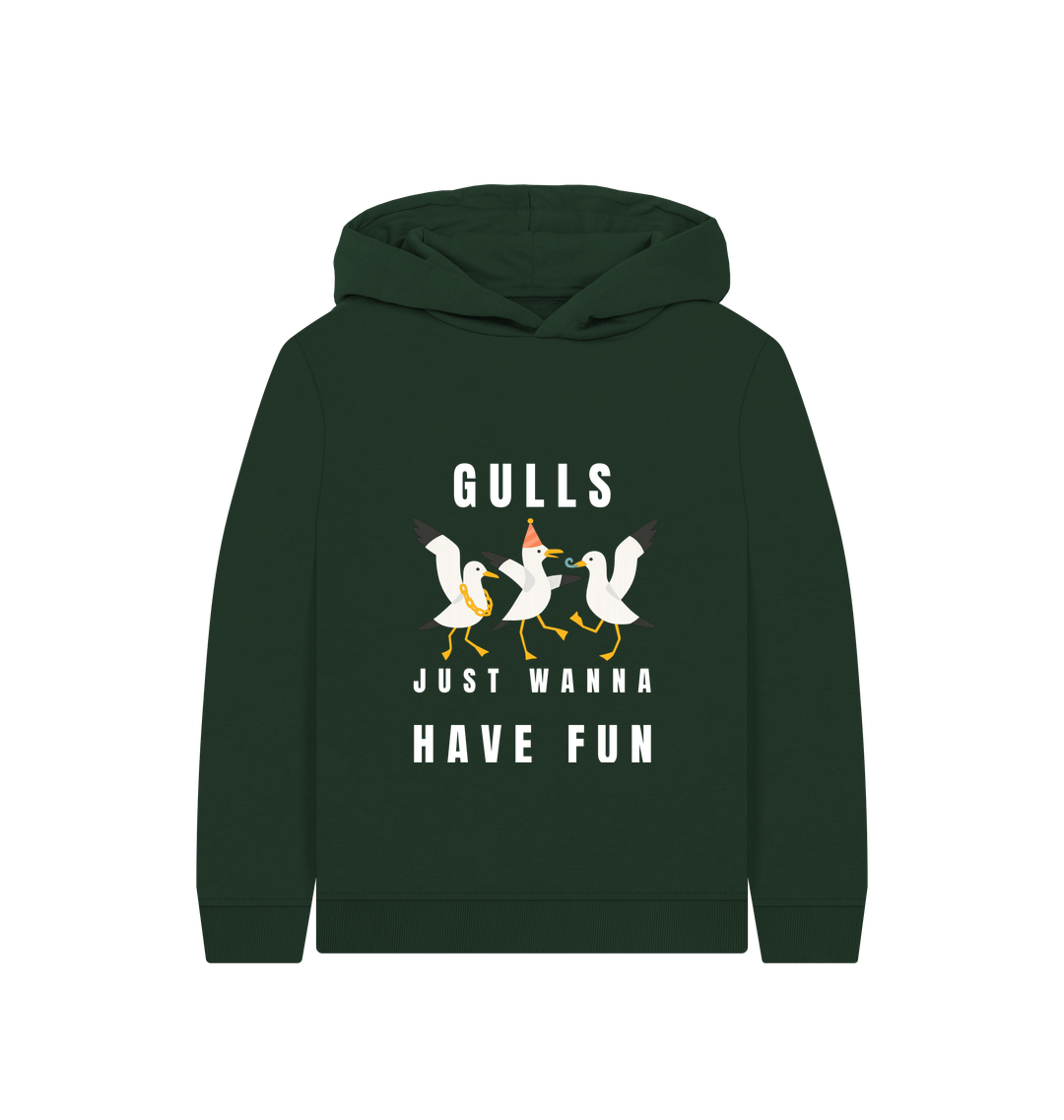 Evergreen Printed Kids Hoodie