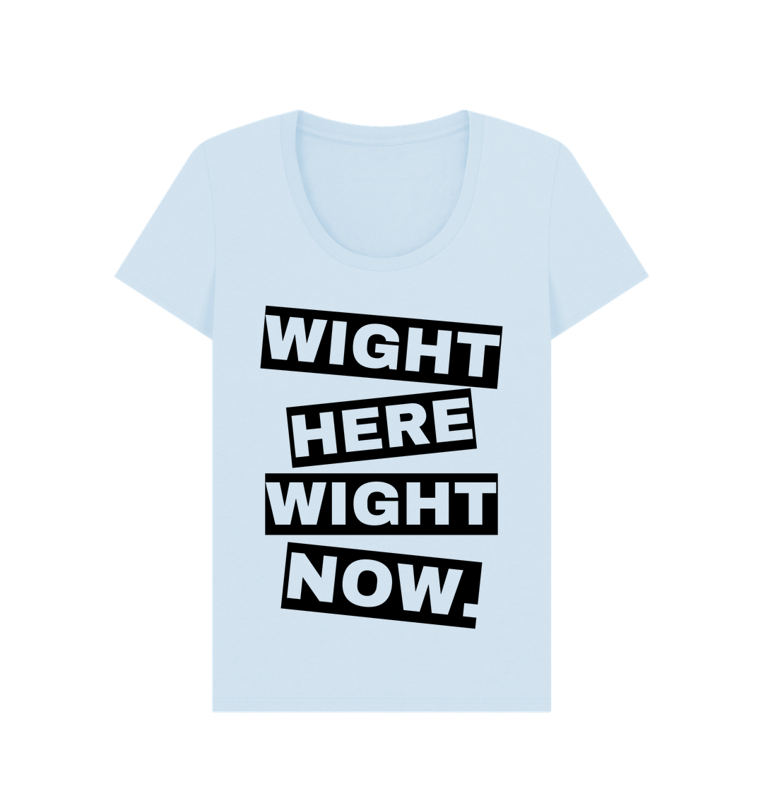 Sky Blue Printed T-shirt