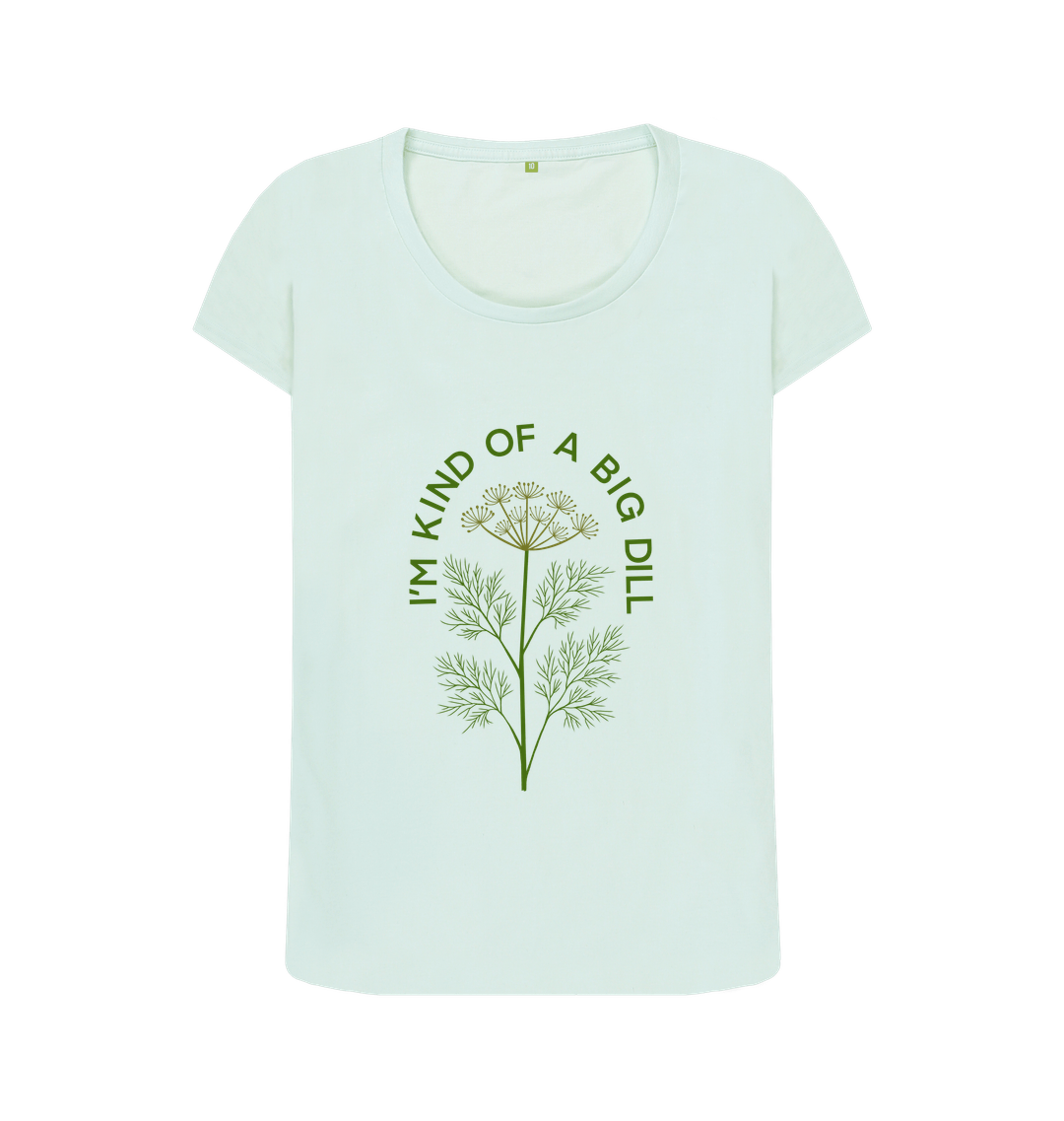 Baby Blue Printed T-shirt Front