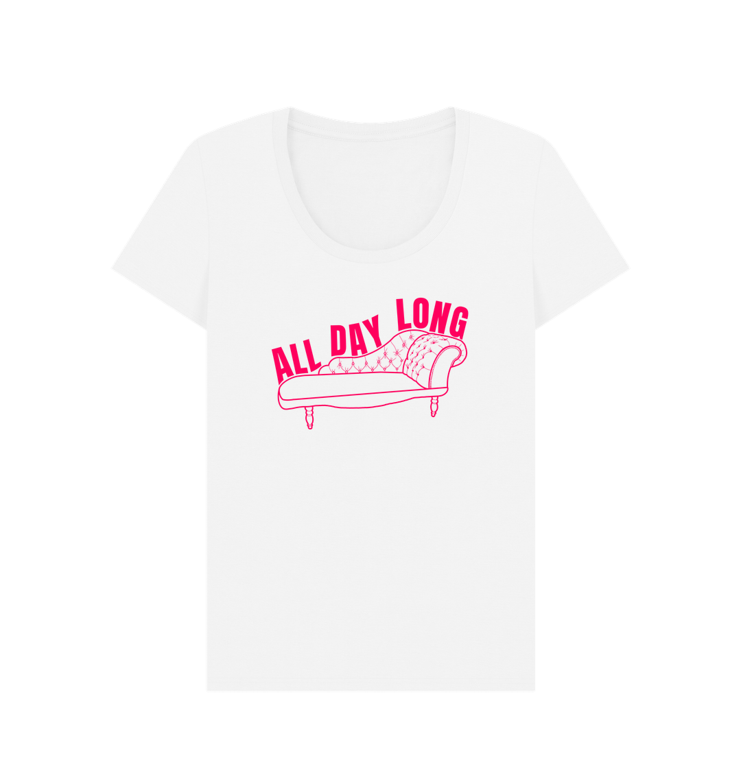 White Printed T-shirt