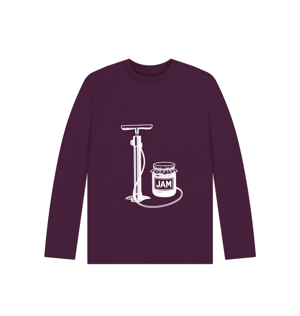 Purple Printed Kids T-Shirt
