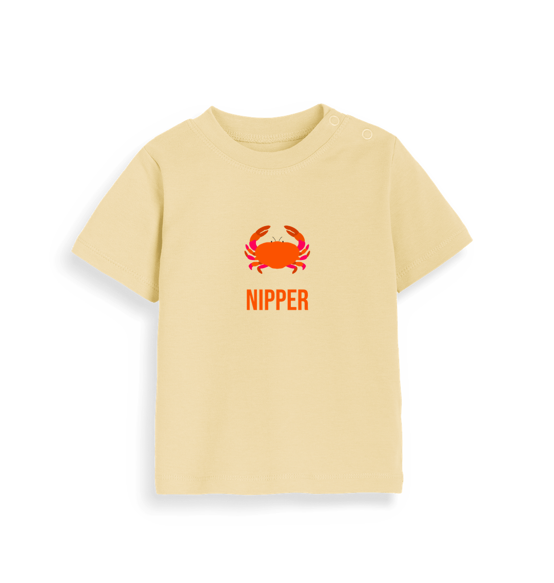 Soft Yellow Printed Kids T-Shirt
