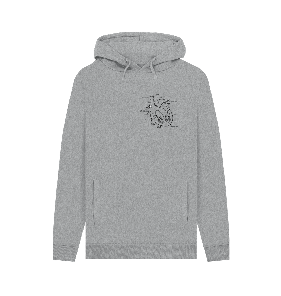 Light Heather Printed Hoody