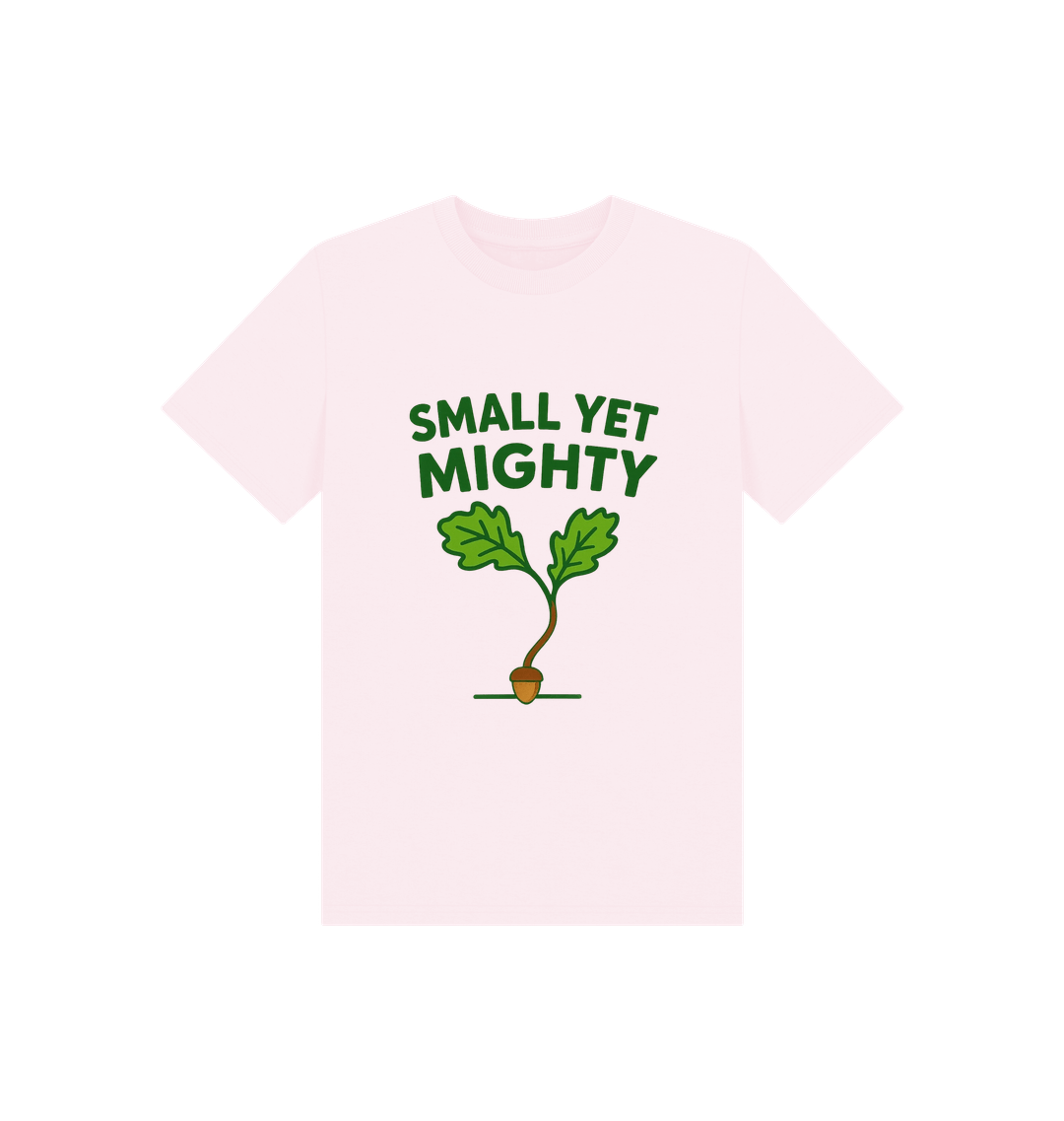 Pink Printed Kids T-Shirt Front