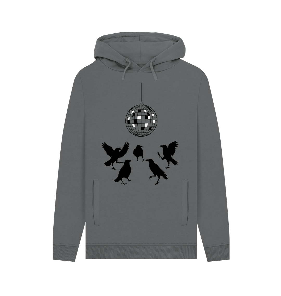 Slate Grey Printed Hoody