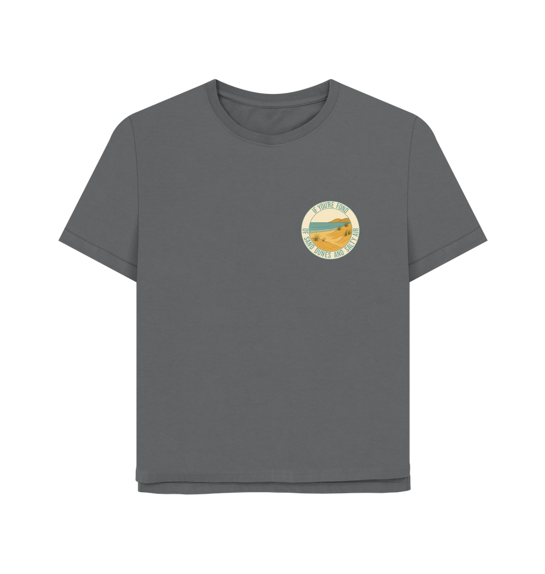 Slate Grey Printed T-shirt