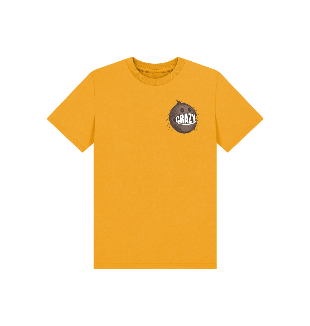 Mustard Printed Kids T-Shirt