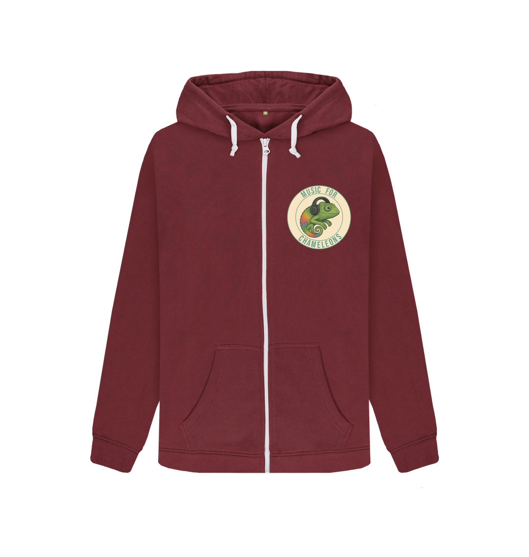 Red Wine Zip hoody