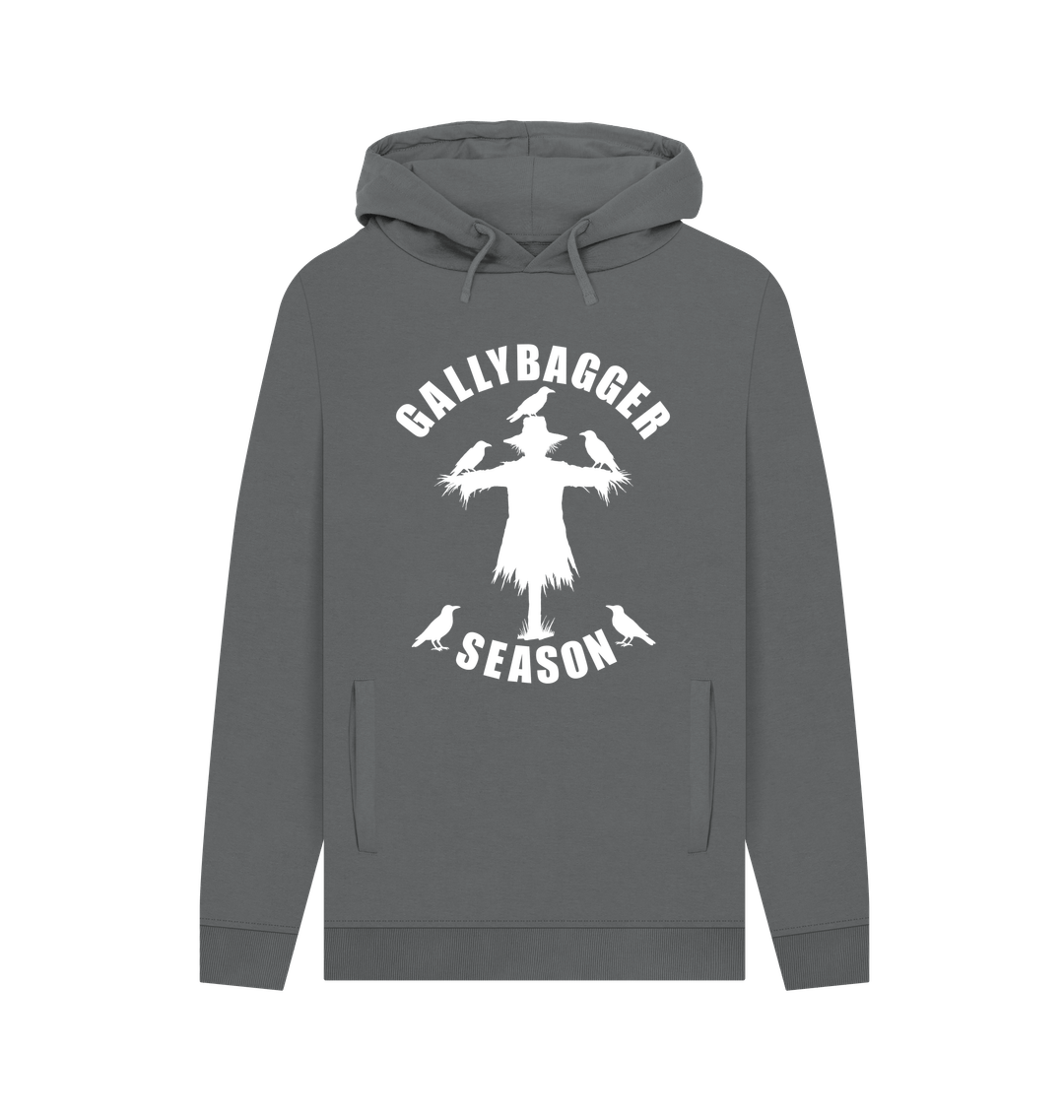 Slate Grey Printed Hoody Front