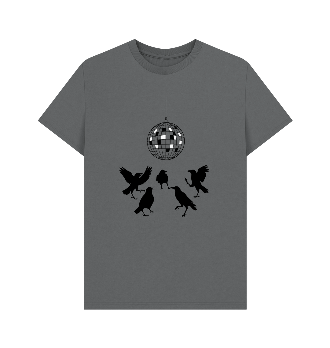 Slate Grey Printed T-shirt