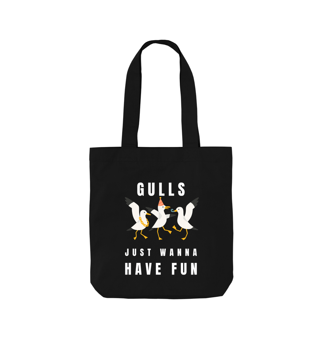 Black Printed Bag