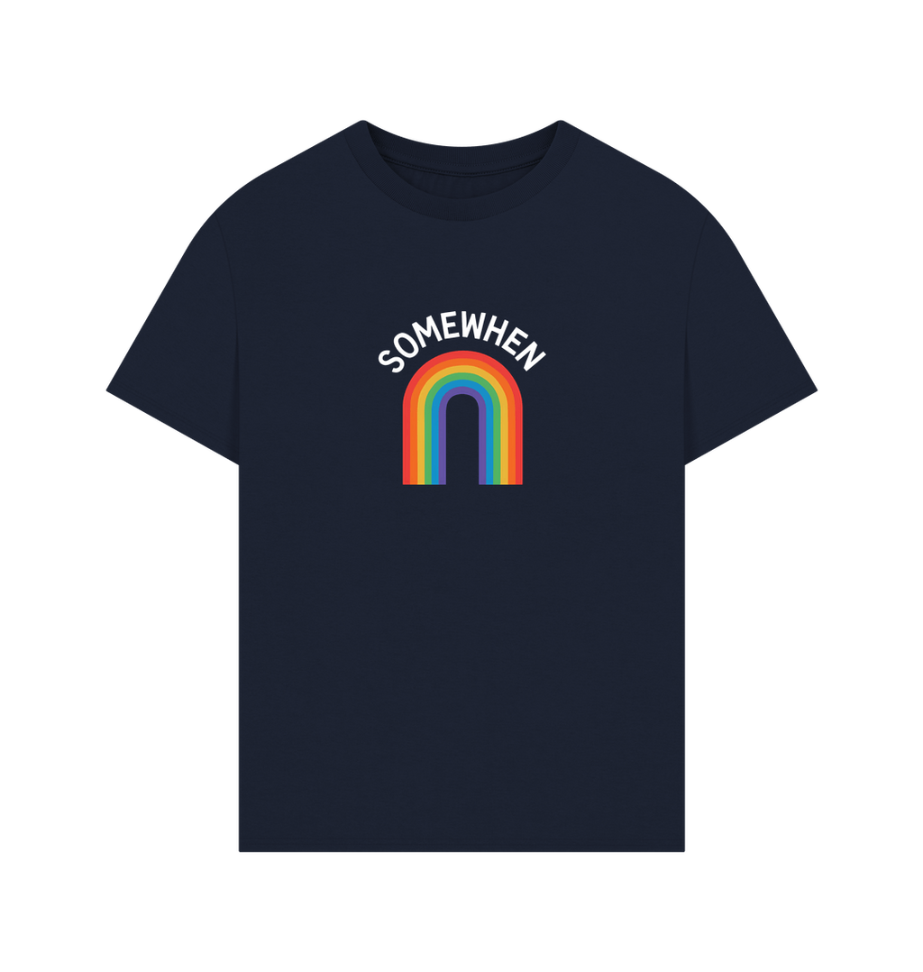 Navy Printed T-shirt