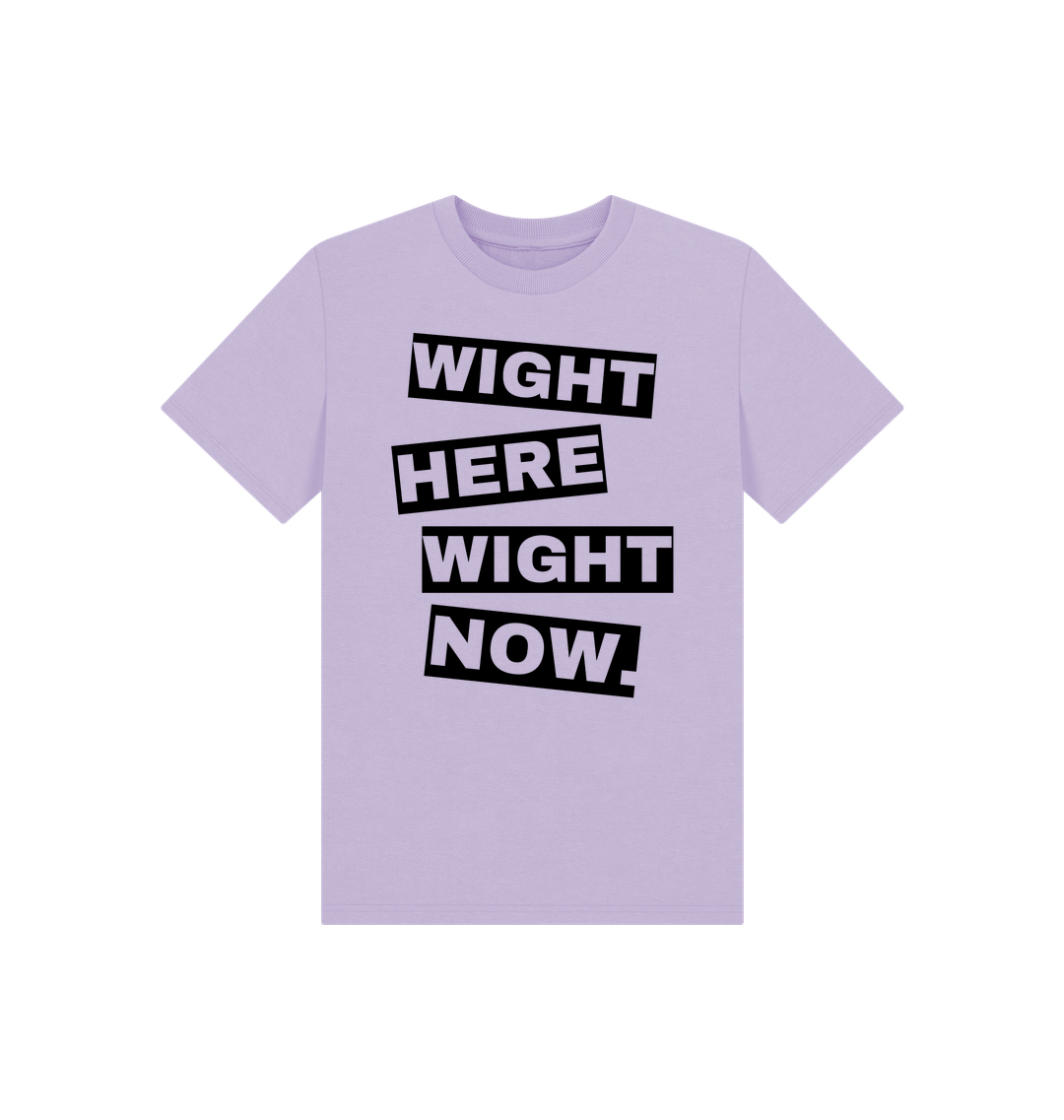 Soft Lilac Printed Kids T-Shirt